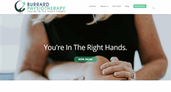 Desktop Screenshot of burrardphysiotherapy.com